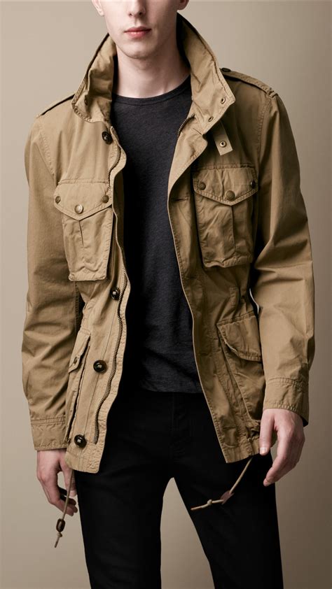 burberry cargo jacket|burberry brit jacket men's.